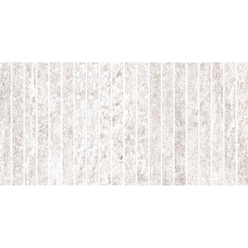 CERDOMUS Element Fascia Stripe White  15x30 cm 9 mm Mate 