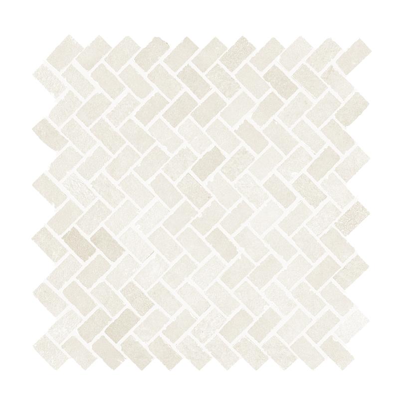Ragno STRATFORD White Mosaico  30x30 cm 10 mm Mate 