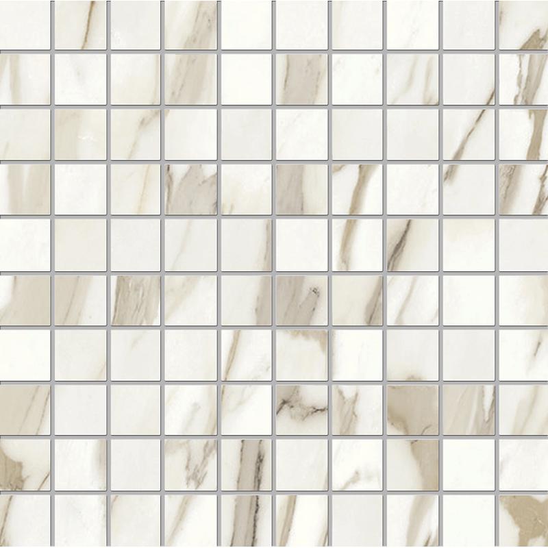EMIL TELE DI MARMO RELOADED Mosaico 3X3 Calacatta Gold Canova  29,4x29,4 cm 9.5 mm Lapeado 
