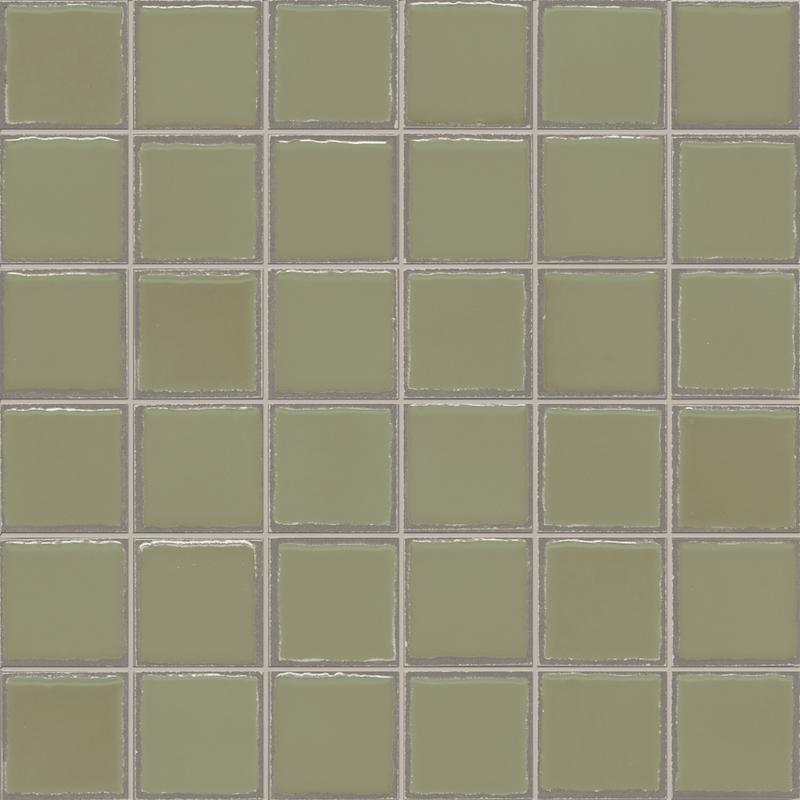 Super Gres YOURMATCH Mosaico Pad Green  30x30 cm 9 mm Mate 